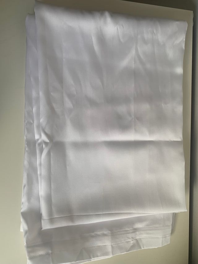 Cortina Satinada Blanca para Furgo Camper