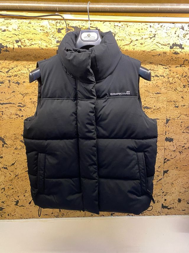 Chaleco de invierno negro