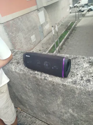 Altavoz Bluetooth Sony Negro/Morado