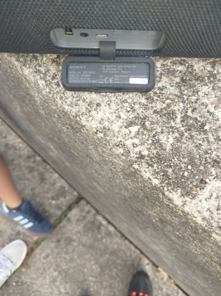 Altavoz Bluetooth Sony Negro/Morado