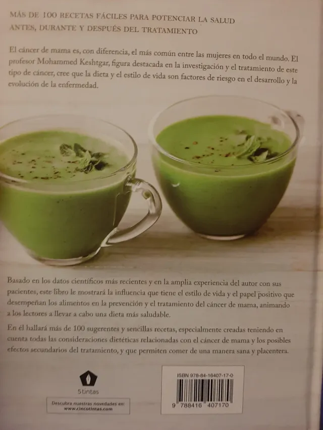 Recetas para prevenir el cáncer de mama y favor...