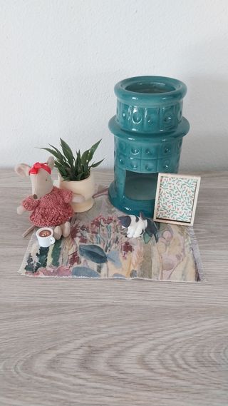 Set casa delle bambole stile vintage