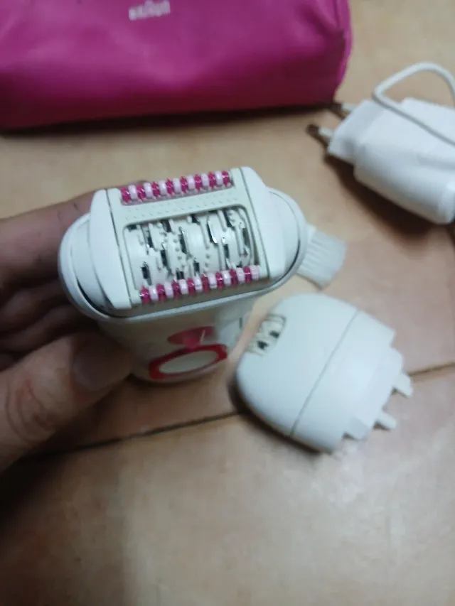 Depiladora Braun Silk-épil 5 Blanca y Rosa