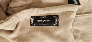 Sudadera STWD Beige Patchwork