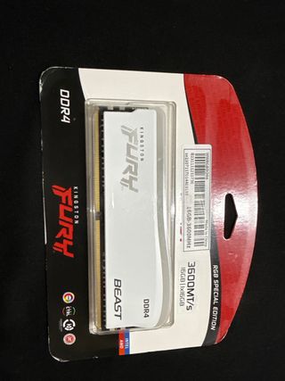 Memoria Kingston FURY DDR4 16GB 3600MHz