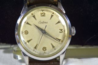 Certina de cuerda vintage