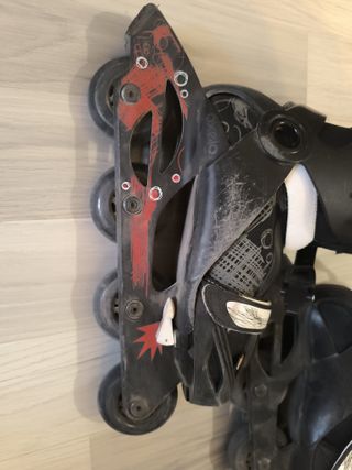 Patines en línea y protecciones