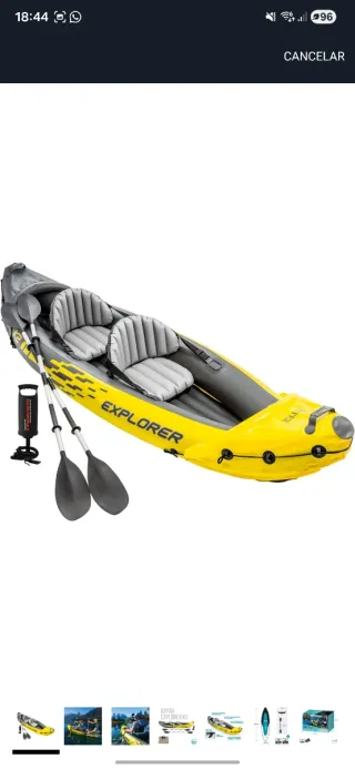Kayak inflable Explorer K2