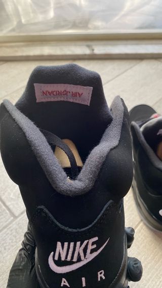 Jordan 5 Black Metallic Taglia 44
