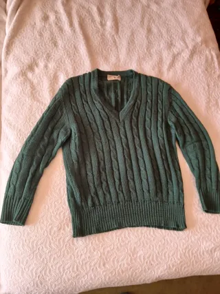 Jersey Facunable Algodón Talla S Verde