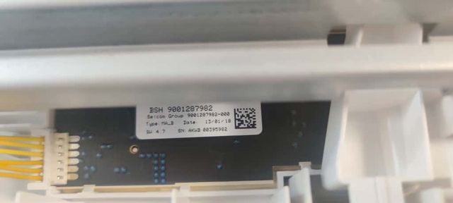 Panel Control Lavavajillas Bosch Serie 4