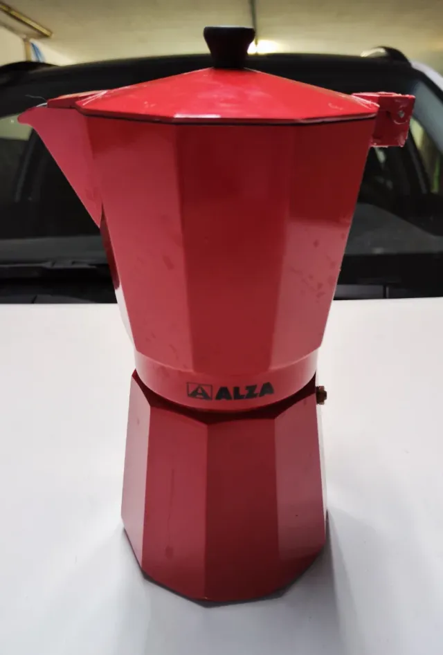 Cafetera Italiana Alza Roja