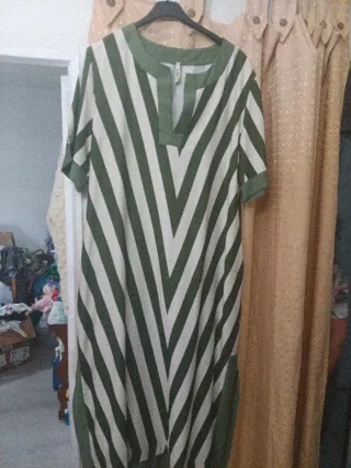Túnica Rayas Verdes Talla G