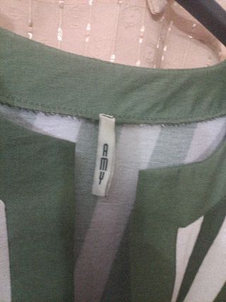 Túnica Rayas Verdes Talla G
