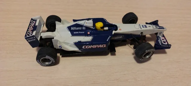 Coche Scalextric de Fórmula 1 Williams BMW