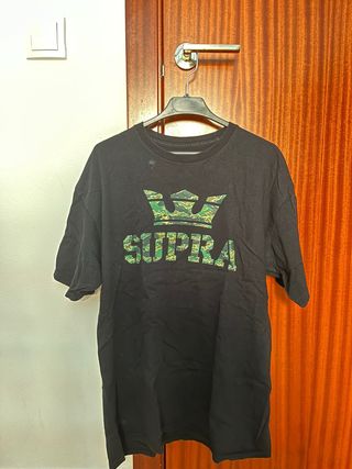 Camiseta Supra Negra Talla L