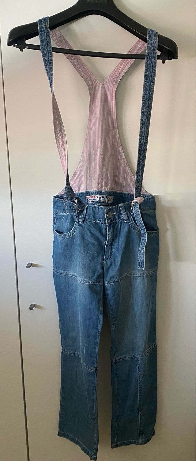 Mono tejano con tirantes Simonetta