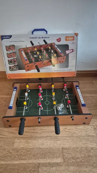 Futbolín de madera Juguettos