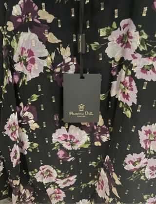 Top floral Massimo Dutti