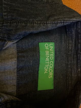 Camisa tejana United Colors of Benetton