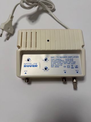 Amplificador Señal TDT y Satélite Rover RVF6 LTE