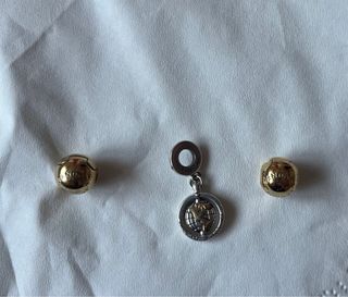 Pandora Charms Plata Bañada en Oro
