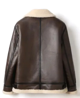 Chaqueta Aviador Hombre con Forro Polar