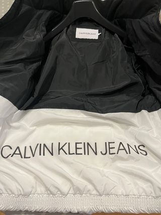 Anorak Calvin Klein bicolor