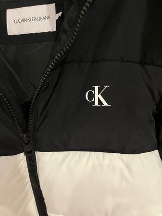 Anorak Calvin Klein bicolor