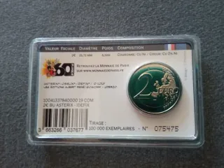 Moneda 2 euros Asterix Monnaie de Paris