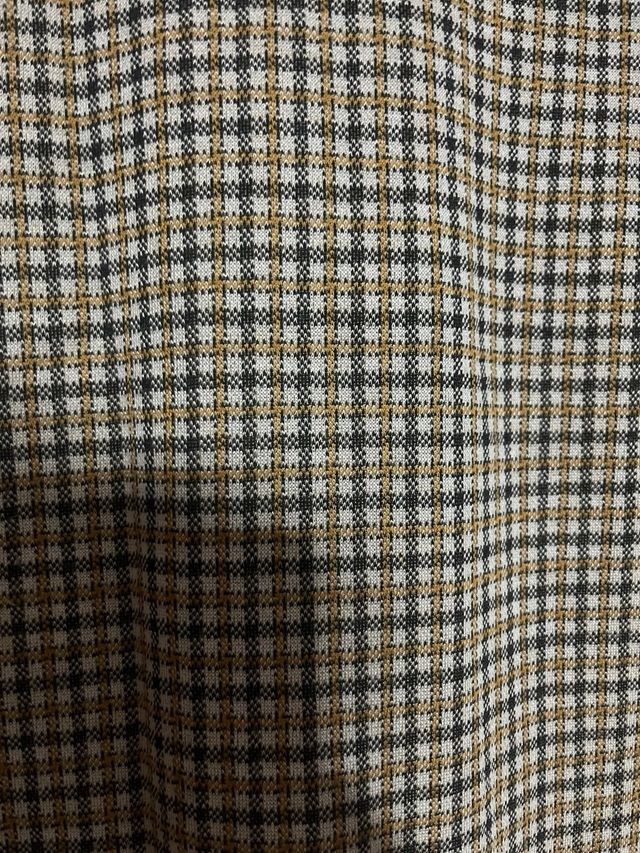 Vestido de cuadros corto