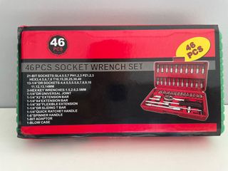 Kit herramientas mecánicas reparación y bricolaje