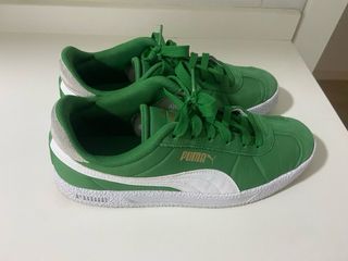 Zapatillas Puma Club Nylon Verde Talla 40