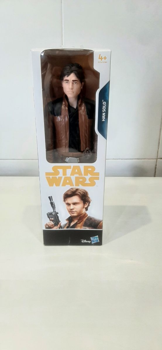Muñecos Star Wars 30cm Han Solo y Chewbacca