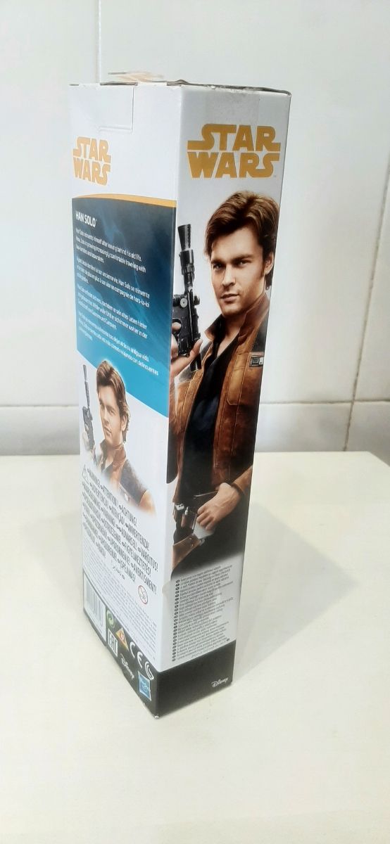 Muñecos Star Wars 30cm Han Solo y Chewbacca