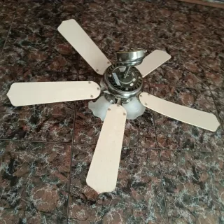 Lámpara de techo con ventilador