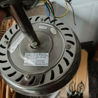 Lámpara de techo con ventilador