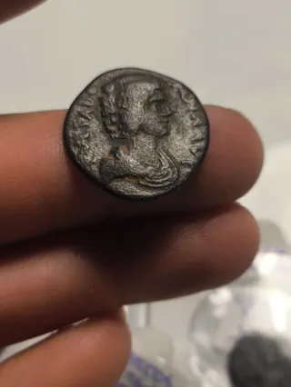 Moneda Romana Pisidia Antiochia Julia Domna