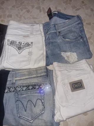 Pantalones Dolce & Gabbana met Mujer Talla 36/38