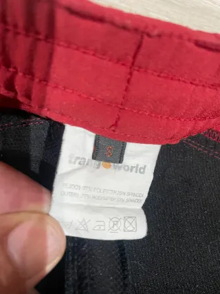 Pantalón Trekking Trangoworld Rojo/Negro