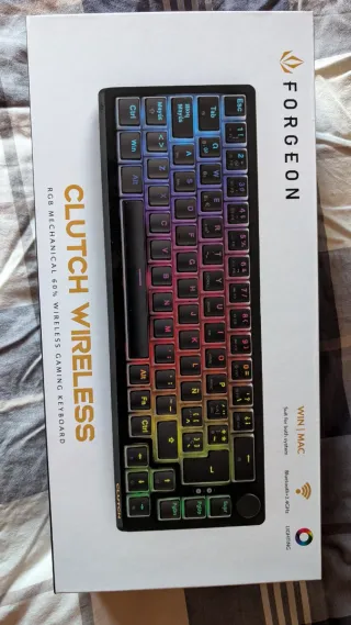 Forgeon Clutch Teclado Gaming 60% RGB
