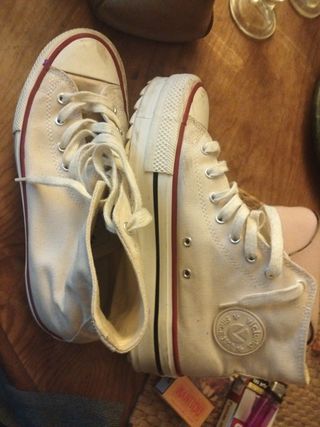 Bambas Victoria Blancas Talla 38