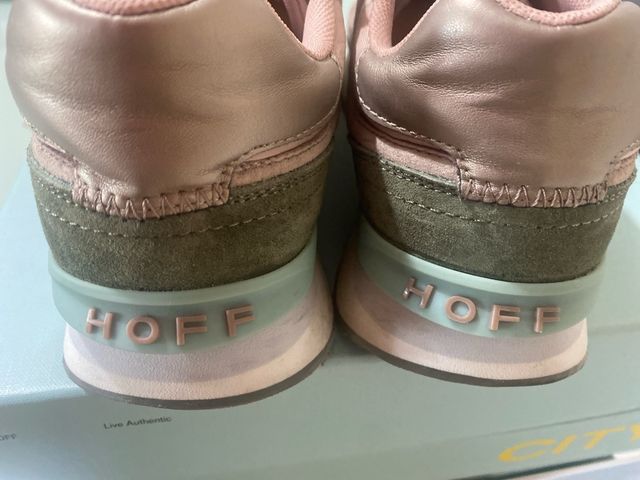 Zapatillas Hoff Mujer Talla 38 Beige/Rosa