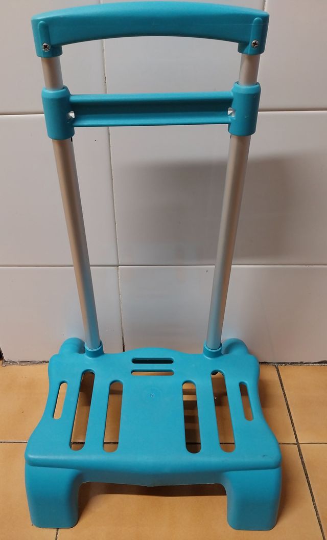 Carrito Mochila Escolar Azul