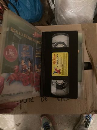 El Libro de la Selva VHS Disney Los Clásicos