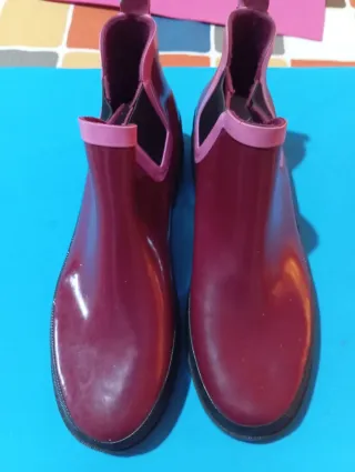 Botas de agua mujer rosas y moradas