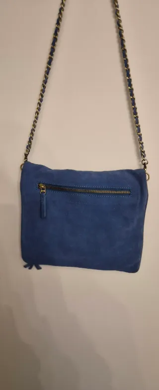 Bolso Zadig & Voltaire Azul y Dorado