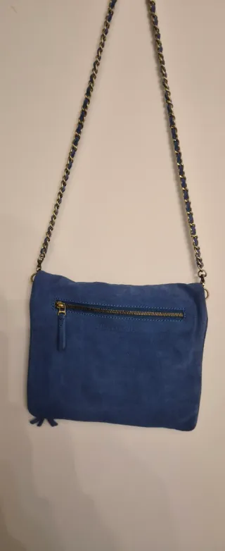 Bolso Zadig & Voltaire Azul y Dorado