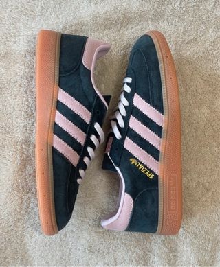 Adidas Spezial negras y rosas talla 38