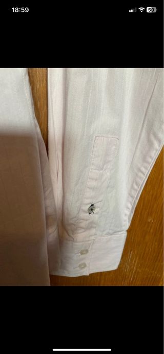 Camisa rosa Massimo Dutti